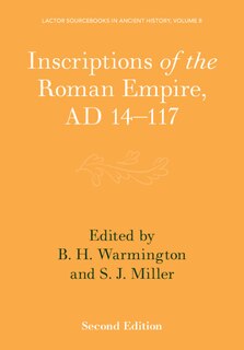 Front cover_Inscriptions of the Roman Empire, AD 14–117