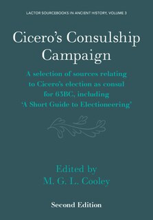 Front cover_Cicero's Consulship Campaign