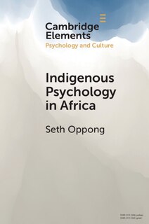 Front cover_Indigenous Psychology in Africa