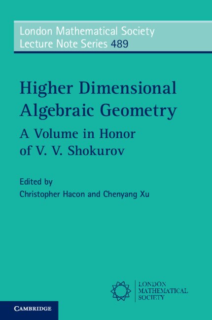 Couverture_Higher Dimensional Algebraic Geometry