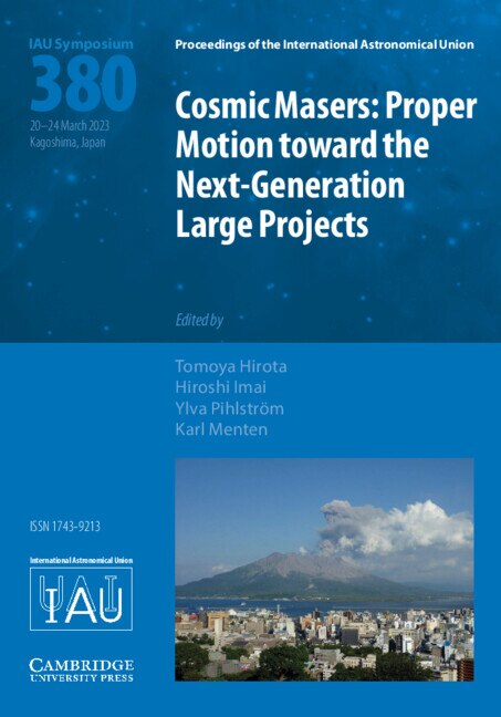 Front cover_Cosmic Masers (IAU S380)