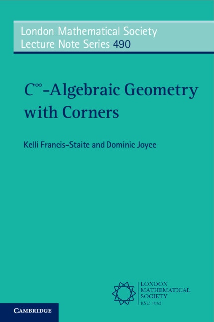 Front cover_C<sup>∞</sup>-Algebraic Geometry with Corners