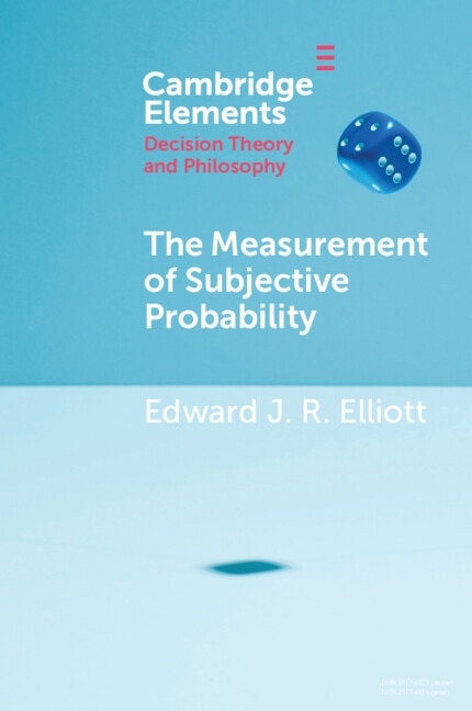 Front cover_The Measurement of Subjective Probability