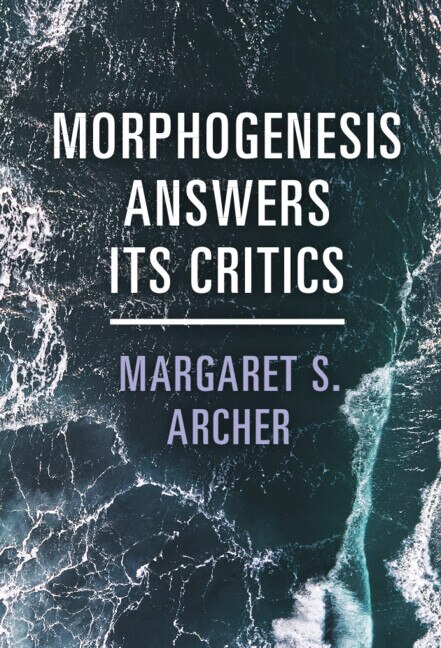 Front cover_Morphogenesis Answers Its Critics