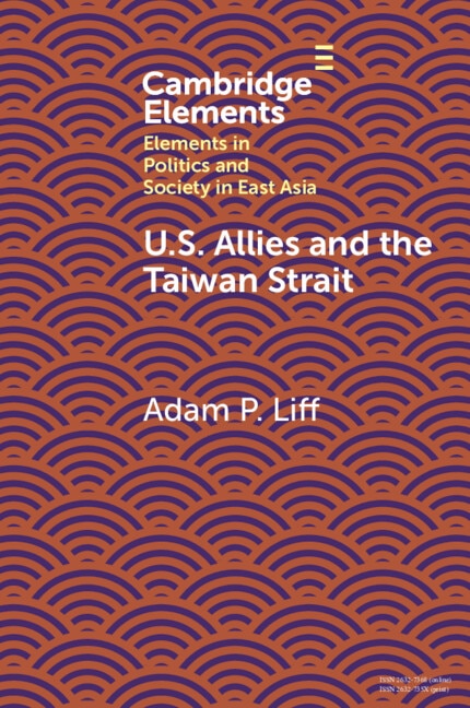 Couverture_U.S. Allies and the Taiwan Strait