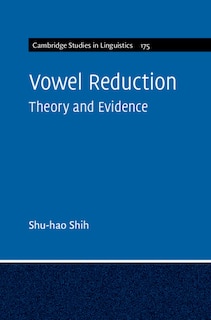 Front cover_Vowel Reduction