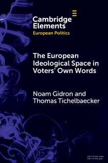 Front cover_The European Ideological Space in Voters' Own Words