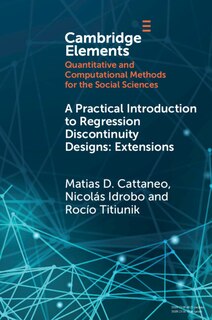 Couverture_A Practical Introduction to Regression Discontinuity Designs