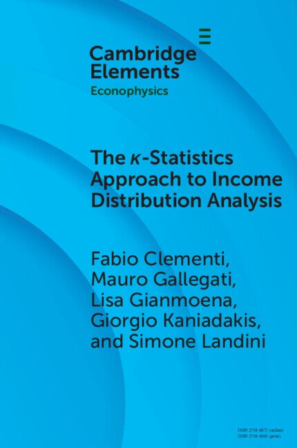 Front cover_The κ-Statistics Approach to Income Distribution Analysis
