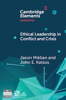 Front cover_Ethical Leadership in Conflict and Crisis