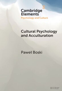 Couverture_Cultural Psychology and Acculturation