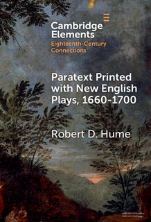 Front cover_Paratext Printed with New English Plays, 1660–1700