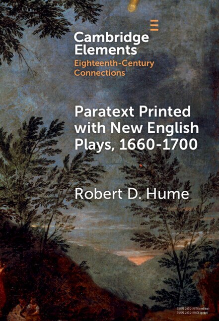 Front cover_Paratext Printed with New English Plays, 1660–1700