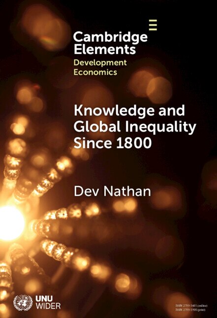Front cover_Knowledge and Global Inequality Since 1800