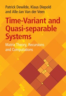 Couverture_Time-variant and Quasi-separable Systems