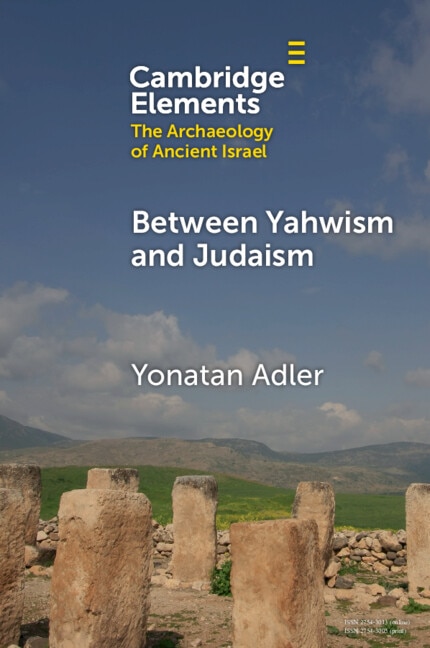 Front cover_Between Yahwism and Judaism