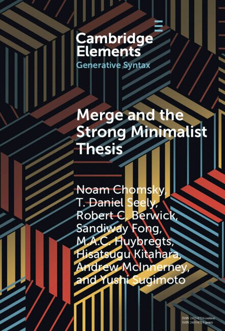 Front cover_Merge and the Strong Minimalist Thesis