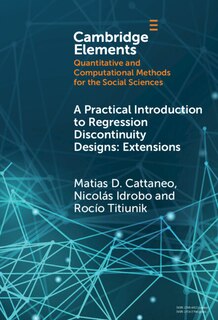 Couverture_A Practical Introduction to Regression Discontinuity Designs