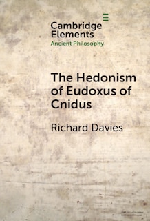 Couverture_The Hedonism of Eudoxus of Cnidus