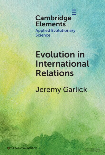 Couverture_Evolution in International Relations