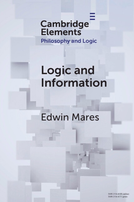 Couverture_Logic and Information