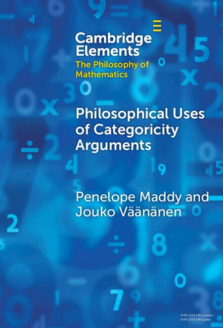 Couverture_Philosophical Uses of Categoricity Arguments