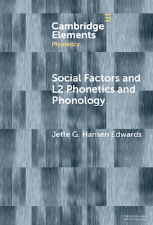 Front cover_Social Factors and L2 Phonetics and Phonology