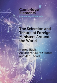 Couverture_The Selection and Tenure of Foreign Ministers Around the World