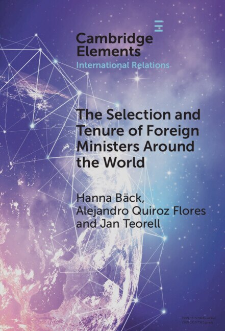 Couverture_The Selection and Tenure of Foreign Ministers Around the World