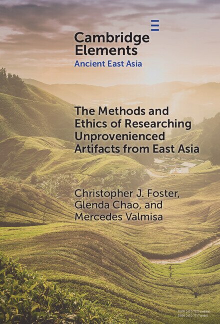 Couverture_The Methods and Ethics of Researching Unprovenienced Artifacts from East Asia