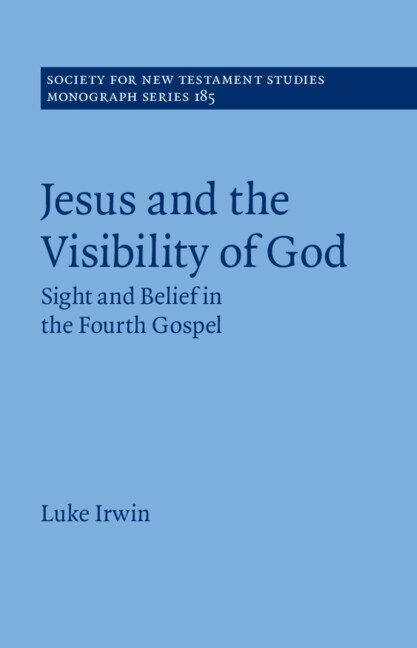 Couverture_Jesus and the Visibility of God