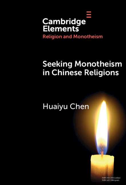 Couverture_Seeking Monotheism in Chinese Religions