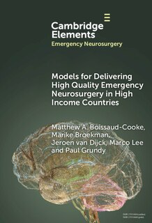 Couverture_Models for Delivering High Quality Emergency Neurosurgery in High Income Countries