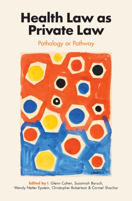 Front cover_Health Law as Private Law