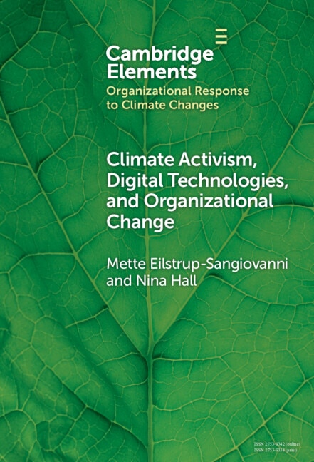 Couverture_Climate Activism, Digital Technologies, and Organizational Change