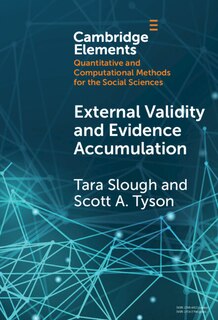 Couverture_External Validity and Evidence Accumulation