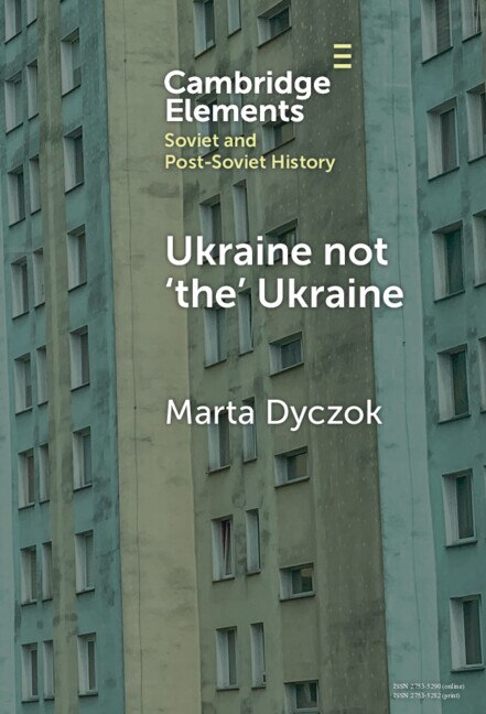 Front cover_Ukraine not ‘the’ Ukraine