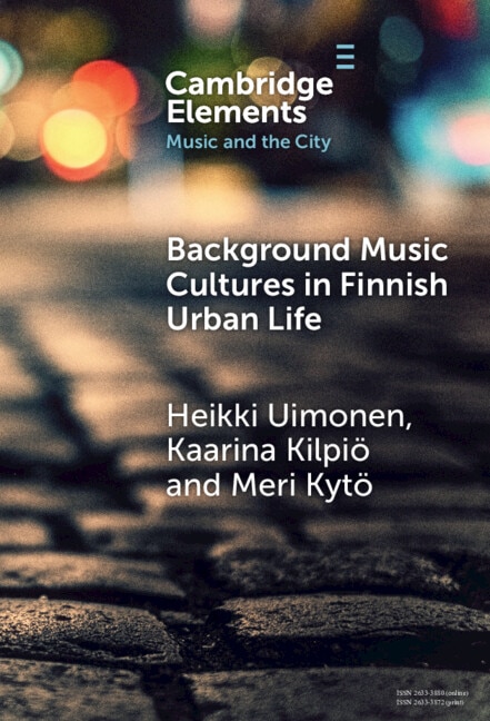 Couverture_Background Music Cultures in Finnish Urban Life