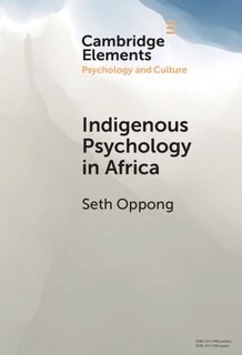 Front cover_Indigenous Psychology in Africa