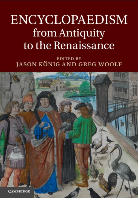 Front cover_Encyclopaedism from Antiquity to the Renaissance