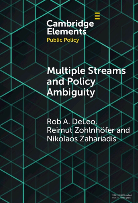 Front cover_Multiple Streams and Policy Ambiguity