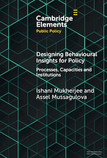 Couverture_Designing Behavioural Insights for Policy