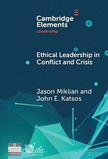 Front cover_Ethical Leadership in Conflict and Crisis