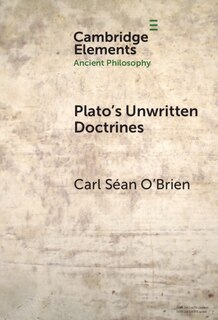 Front cover_Plato's Unwritten Doctrines