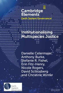 Front cover_Institutionalising Multispecies Justice