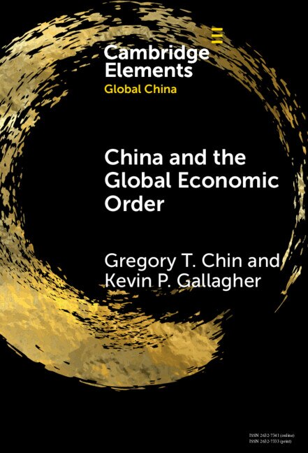 Couverture_China and the Global Economic Order