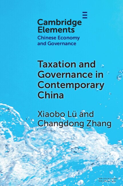 Couverture_Taxation and Governance in Contemporary China