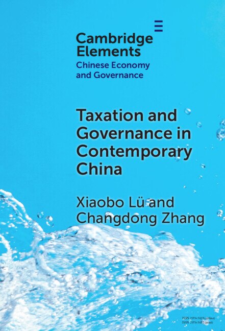Couverture_Taxation and Governance in Contemporary China