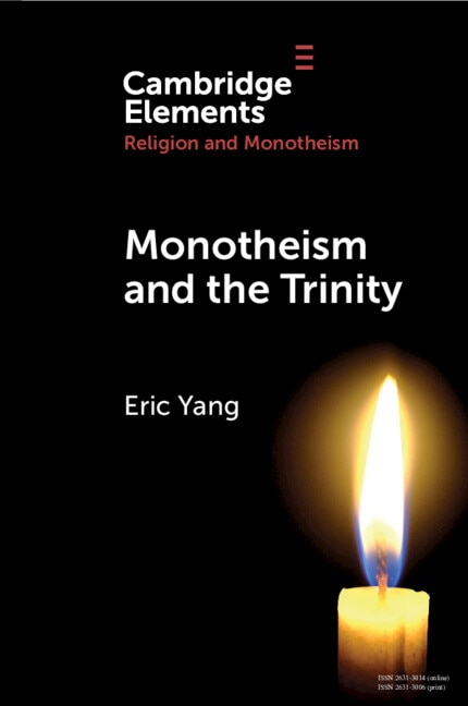 Front cover_Monotheism and the Trinity