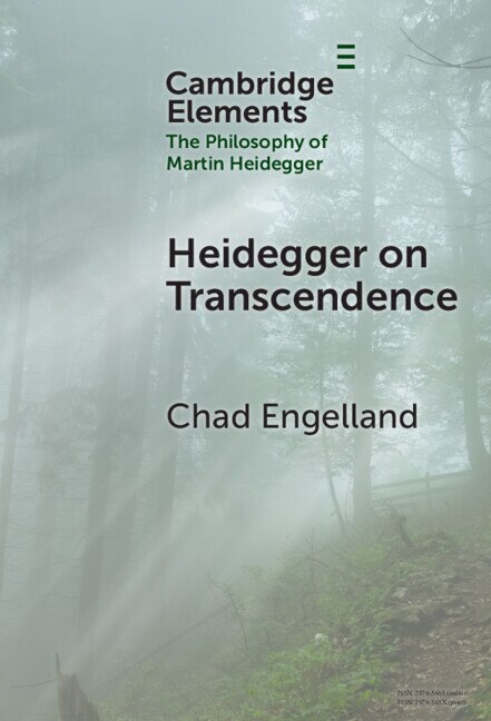 Front cover_Heidegger on Transcendence